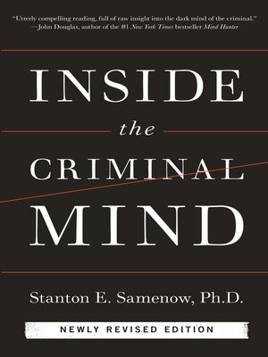 cover image of Inside the Criminal Mind